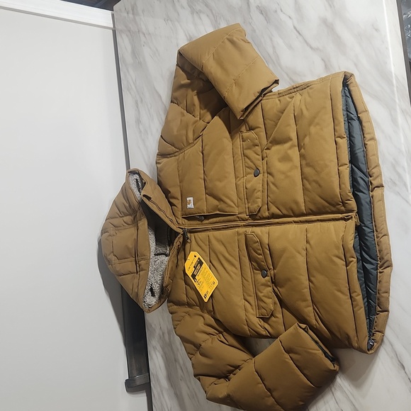 CARHARTT 🔥 Montana Insulated womens RAIN DEFENDER WIND FIGHTER RELAXED FTxsmall - Picture 1 of 12